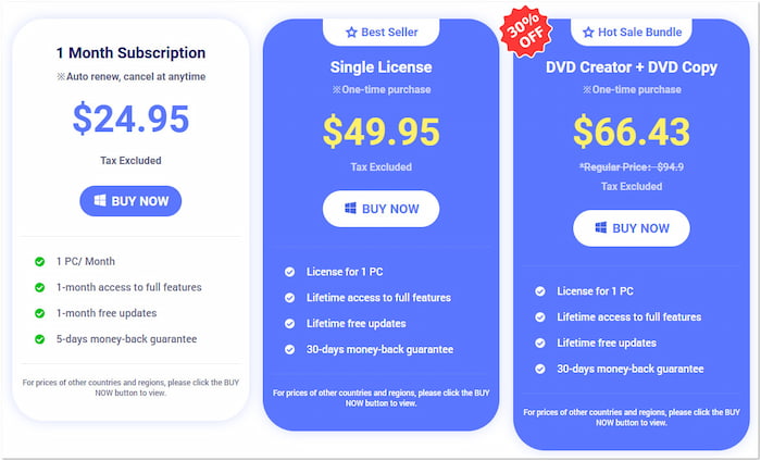 Videobyteの料金プラン