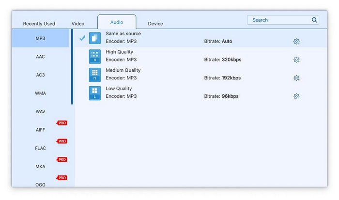 Аудио форматы