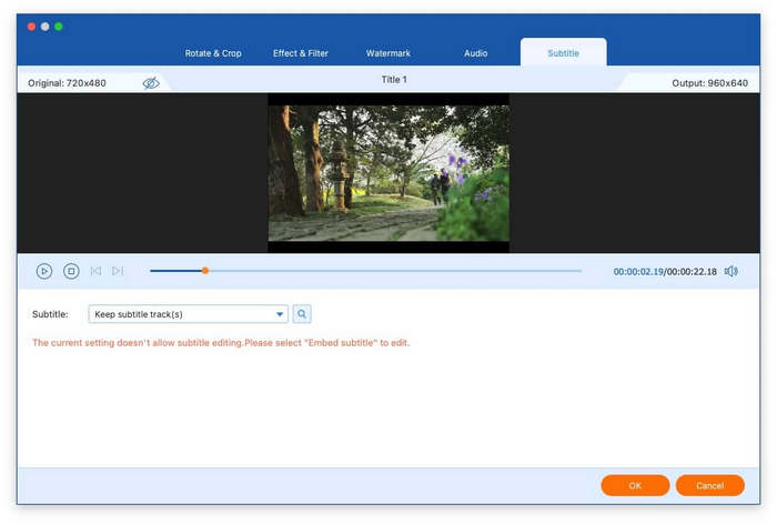 Редактировать субтитры