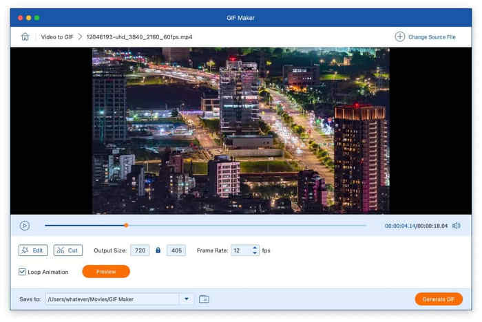 Создатель гифок Превратите видео в GIF